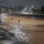 Chuva em BH: avenida Teresa Cristina é interditada por risco de transbordamento