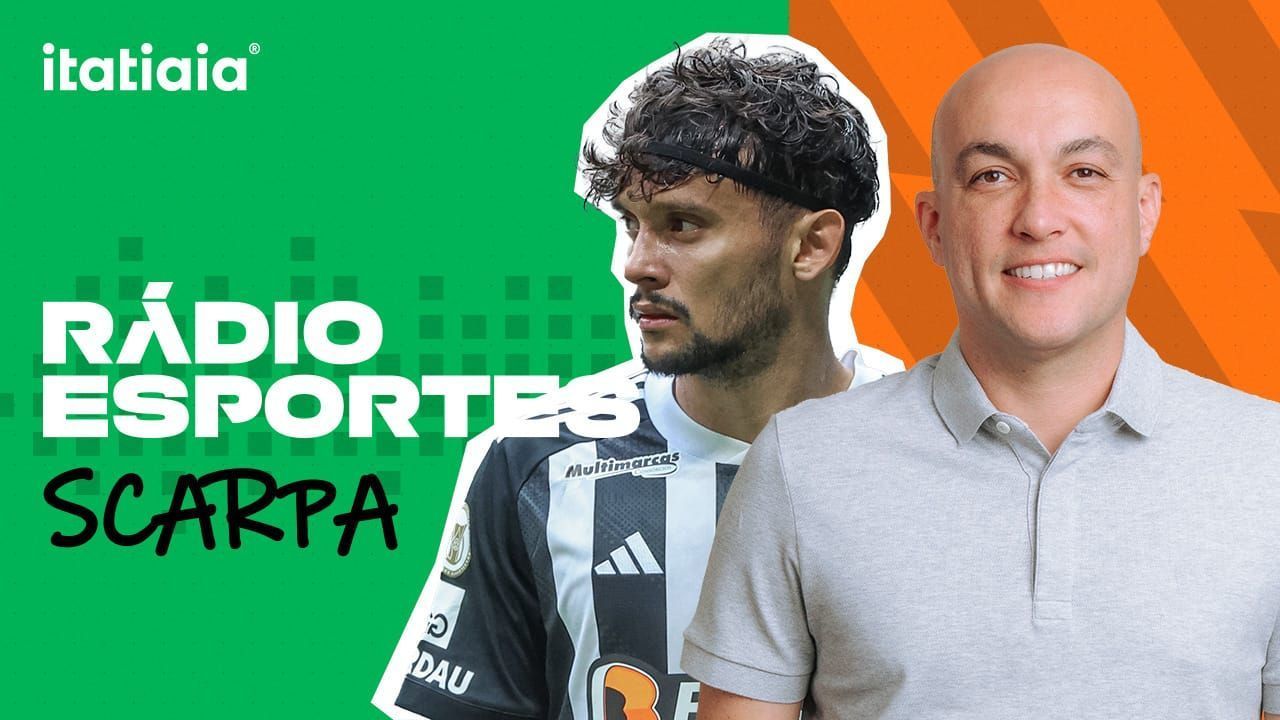Gustavo Scarpa, meia do Atlético, é o convidado do Rádio Esportes desta sexta-feira (17)