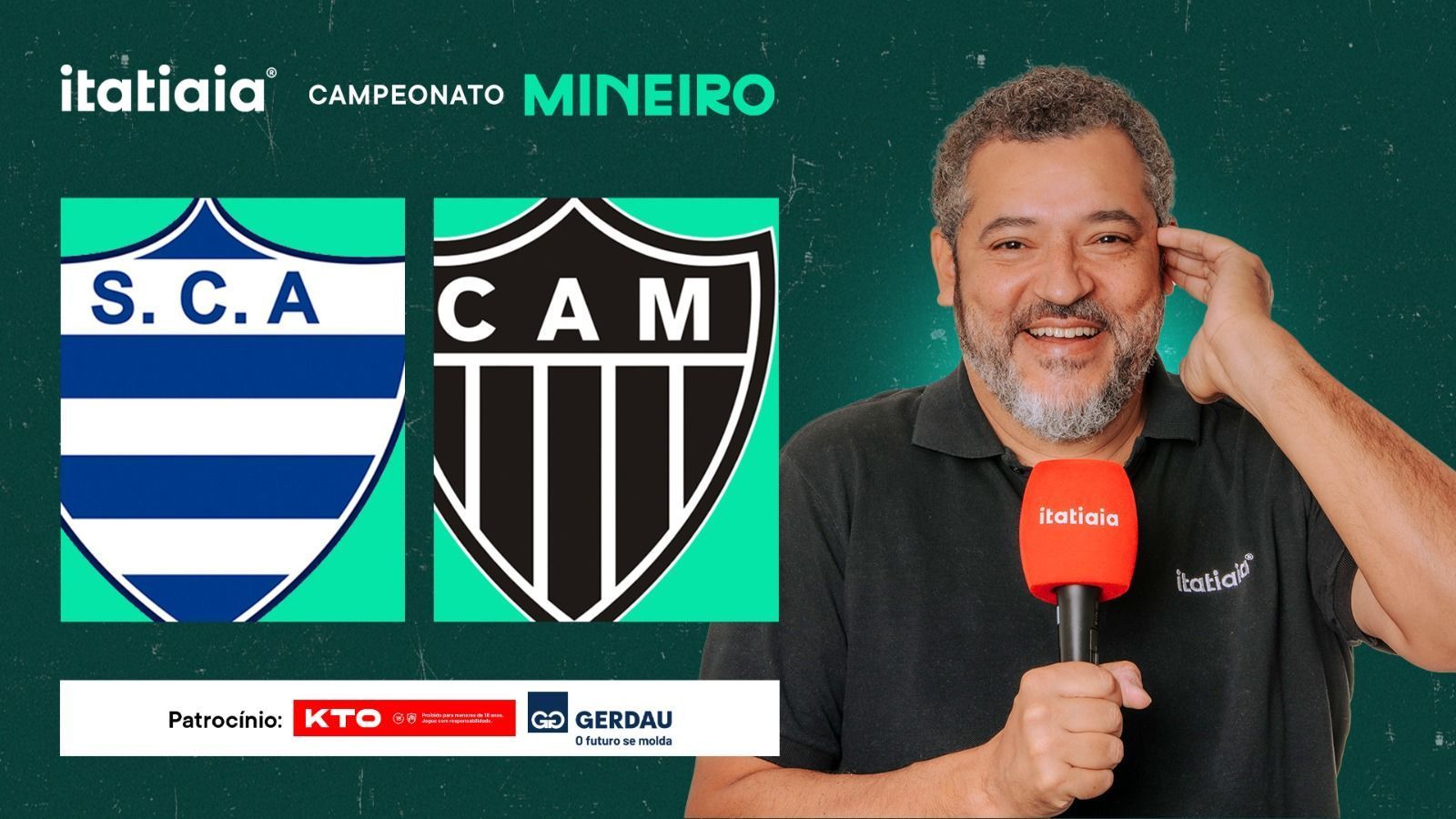 Aymorés x Atlético: assista, ao vivo, à transmissão da Itatiaia