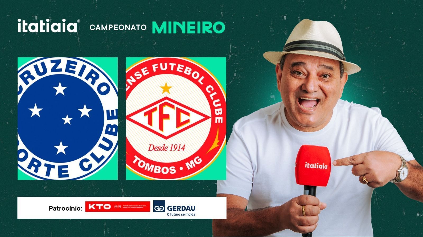 Cruzeiro x Tombense: assista, ao vivo, à transmissão da Itatiaia