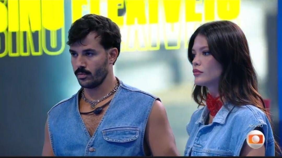 BBB 25: Vitória Strada e Mateus são criticados por comemoração ao escaparem do Paredão