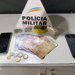 Suspeitos de tráfico de drogas são presos no bairro Águas Claras em Santana do Paraíso
