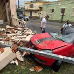 Moradores de BH contabilizam prejuízos após forte chuva com granizo e ventos