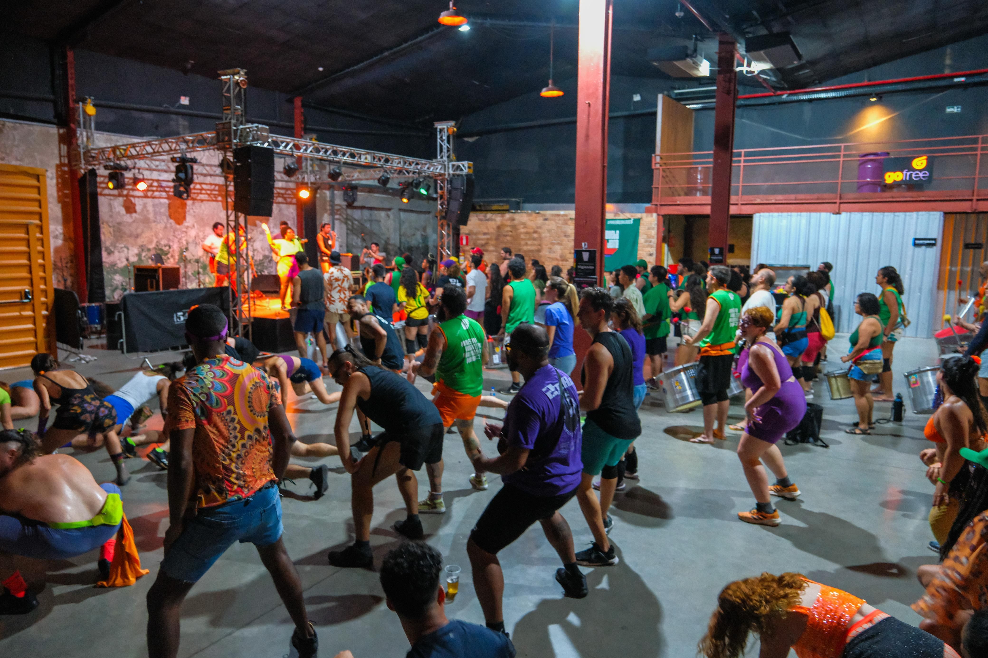 Carnaval BH 2025: veja imagens do ensaio do Bloco é o Amô neste sábado (1º)