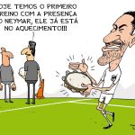 Charge do Duke: o primeiro treino de Neymar no Santos