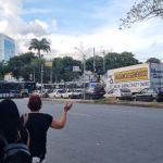 Problema em semáforos deixa trânsito caótico no cruzamento entre avenidas do Contorno e Amazonas, em BH