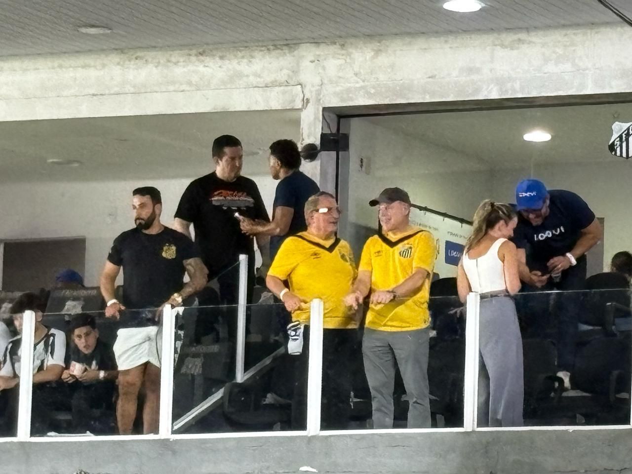 Celebridades lotam camarotes da Vila em reestreia de Neymar pelo Santos
