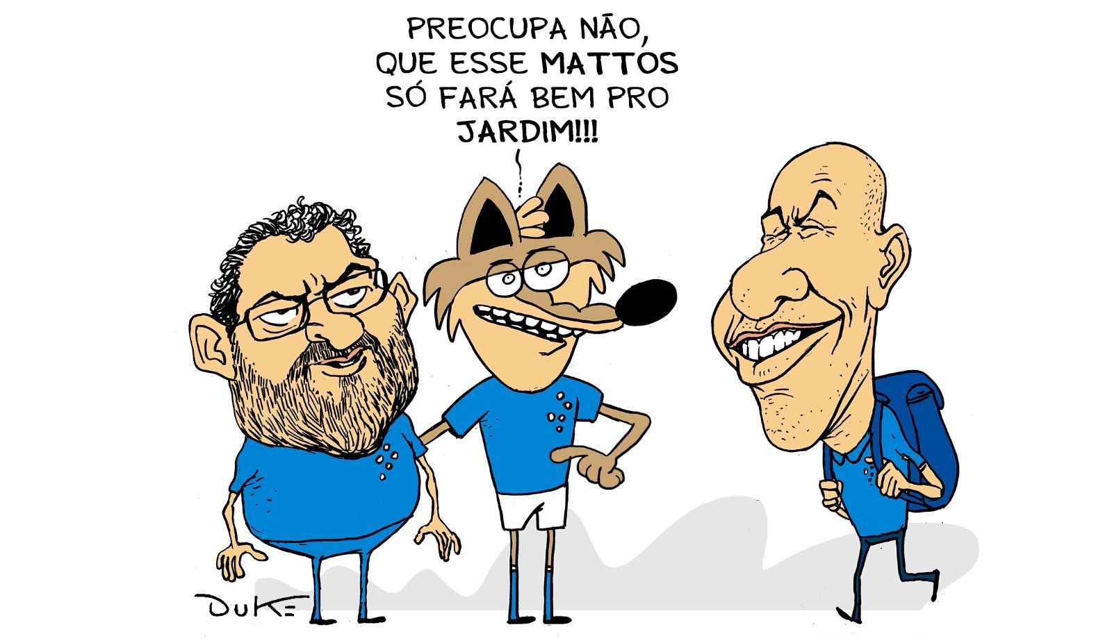 Charge do Duke | A chegada de Leonardo Jardim ao Cruzeiro