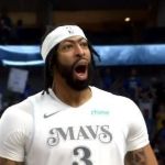 NBA: Antony Davis tem estreia de gala pelos Mavs, mas se machuca sozinho e deixa a quadra