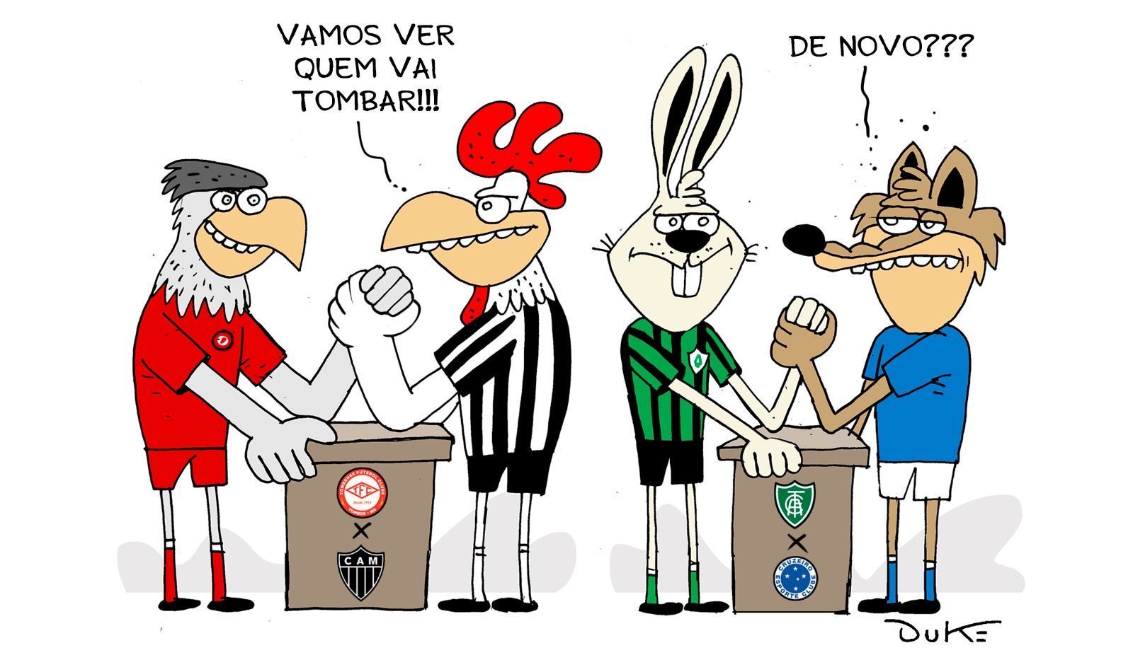 Charge do Duke | As semifinais do Campeonato Mineiro de 2025
