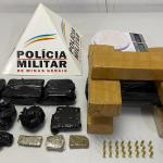 Operação apreende 08 barras de maconha e munição de arma de fogo no Vila Militar