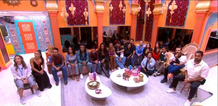 Formação do quinto Paredão do BBB 25