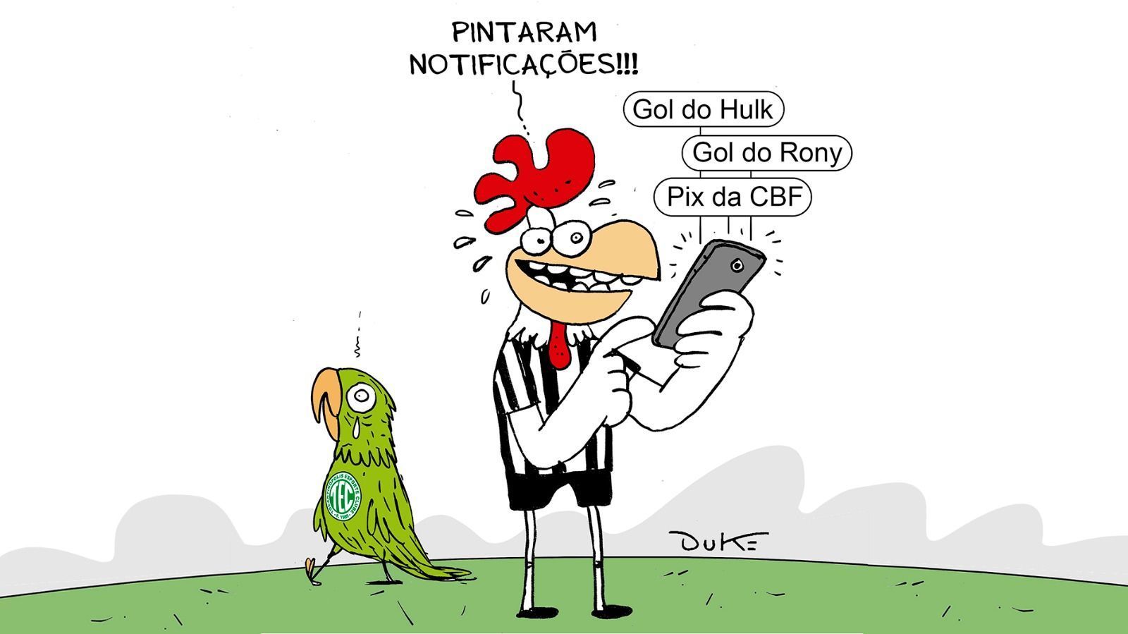 Charge do Duke | A classificação do Atlético na Copa do Brasil