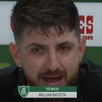 Willian Batista se emociona após classificação à final: ‘O América me escolheu’
