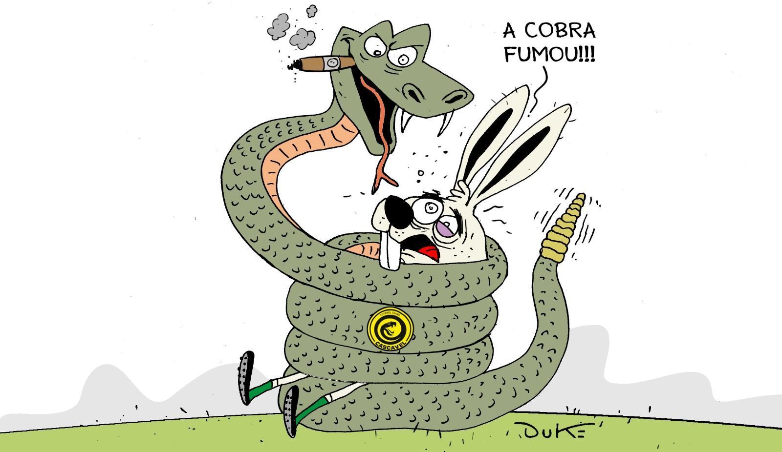 Charge do Duke | A queda do América na primeira fase da Copa do Brasil