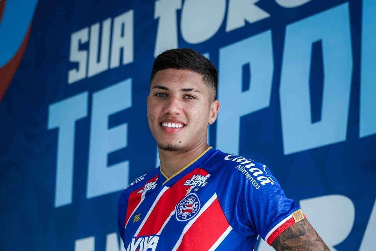 Campeão com a Seleção Brasileira sub-20 é apresentado no Bahia