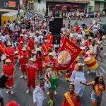 Veja fotos do bloco 'Leão da Lagoinha' no Carnaval de BH 2025