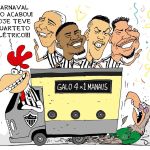 Charge do Duke: A goleada do Atlético sobre o Manaus na Copa do Brasil