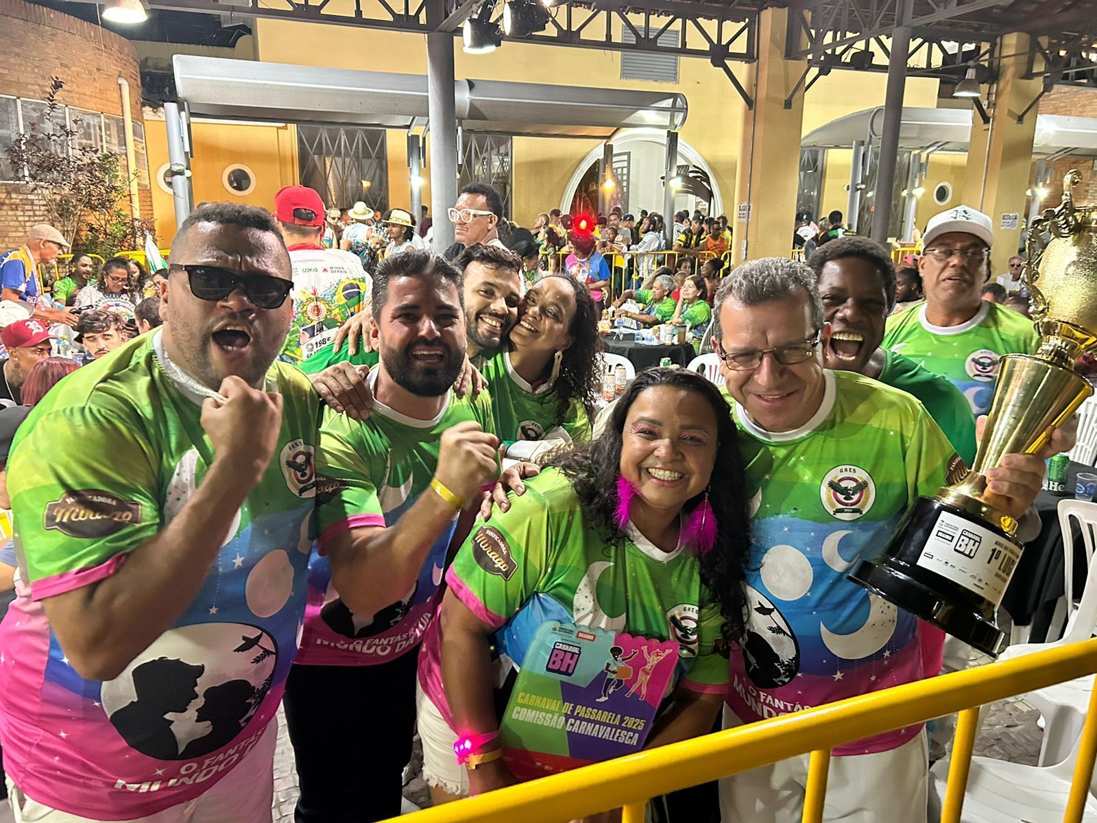 Qual escola de samba do grupo de acesso venceu o Carnaval de BH 2025? Veja resultado