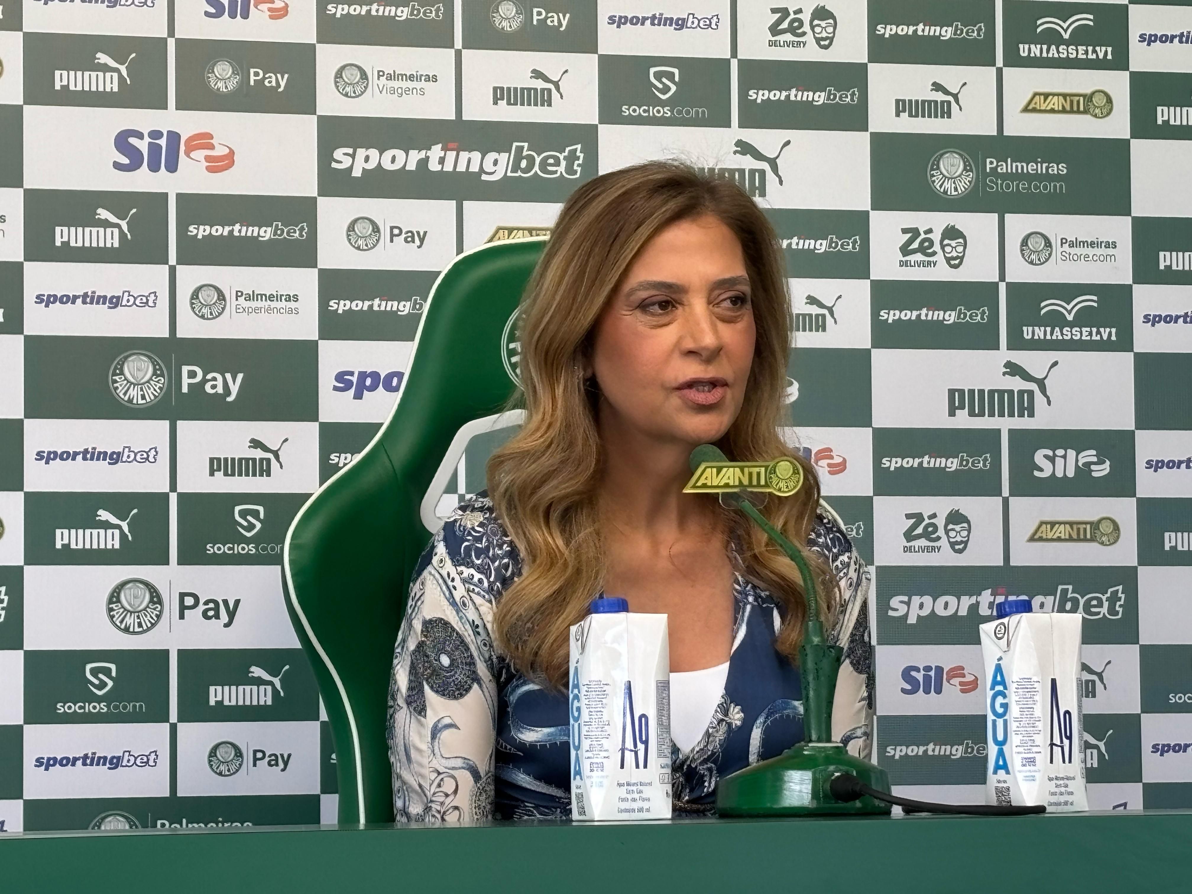 Palmeiras: Leila exige exclusão do Cerro Porteño da Libertadores Sub-20