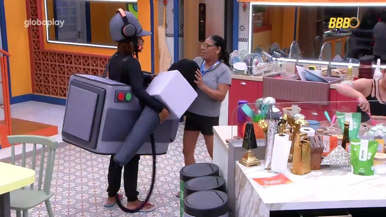 'A pessoa mais egoísta da casa', dispara Thamiris contra Delma no BBB 25