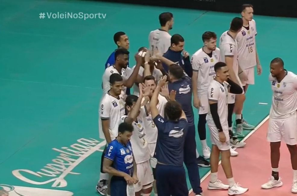 Itambé Minas vence Suzano e assume liderança da Superliga Masculina de Vôlei