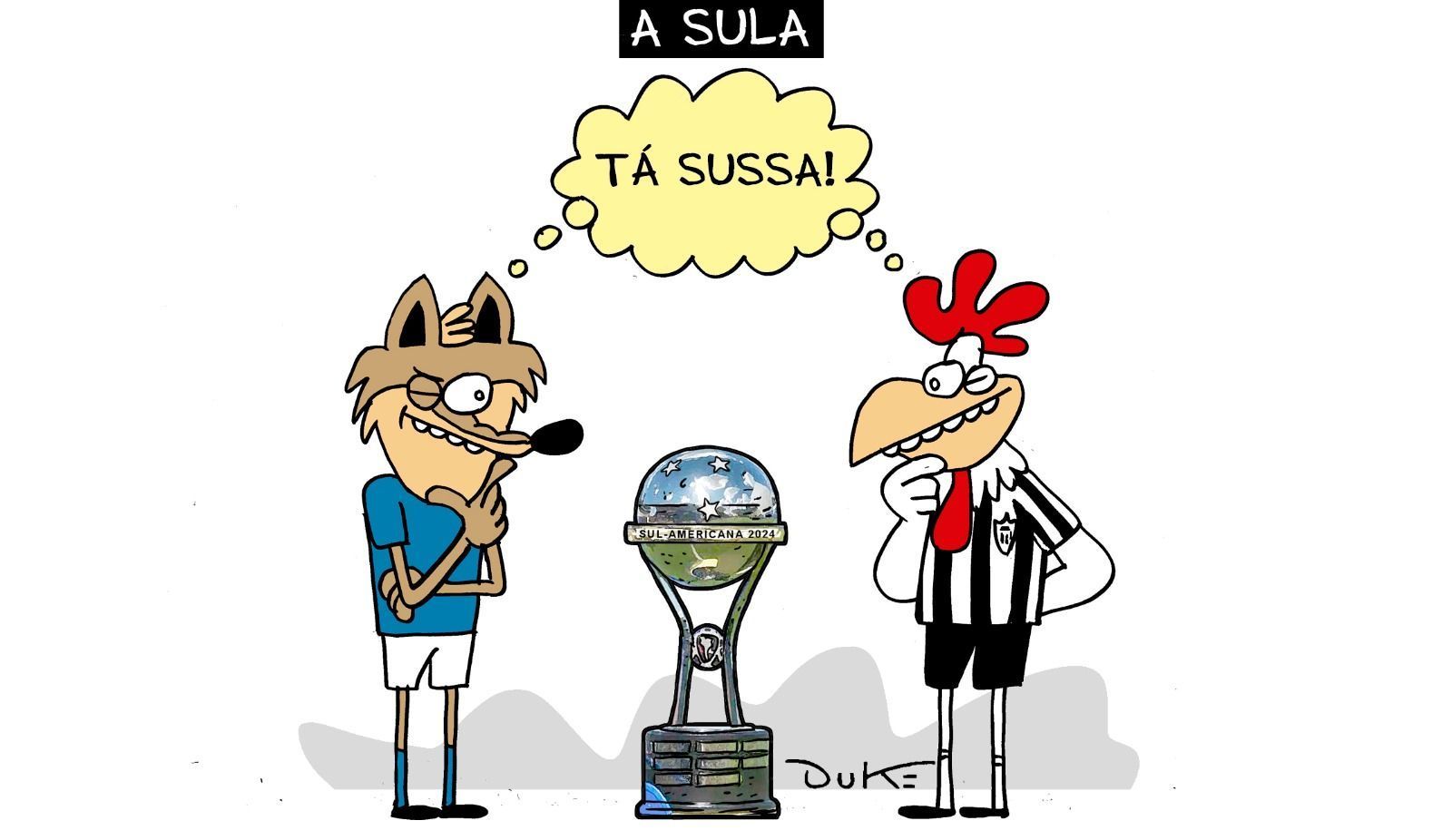 Charge do Duke | Os grupos de Cruzeiro e Atlético na Sul-Americana