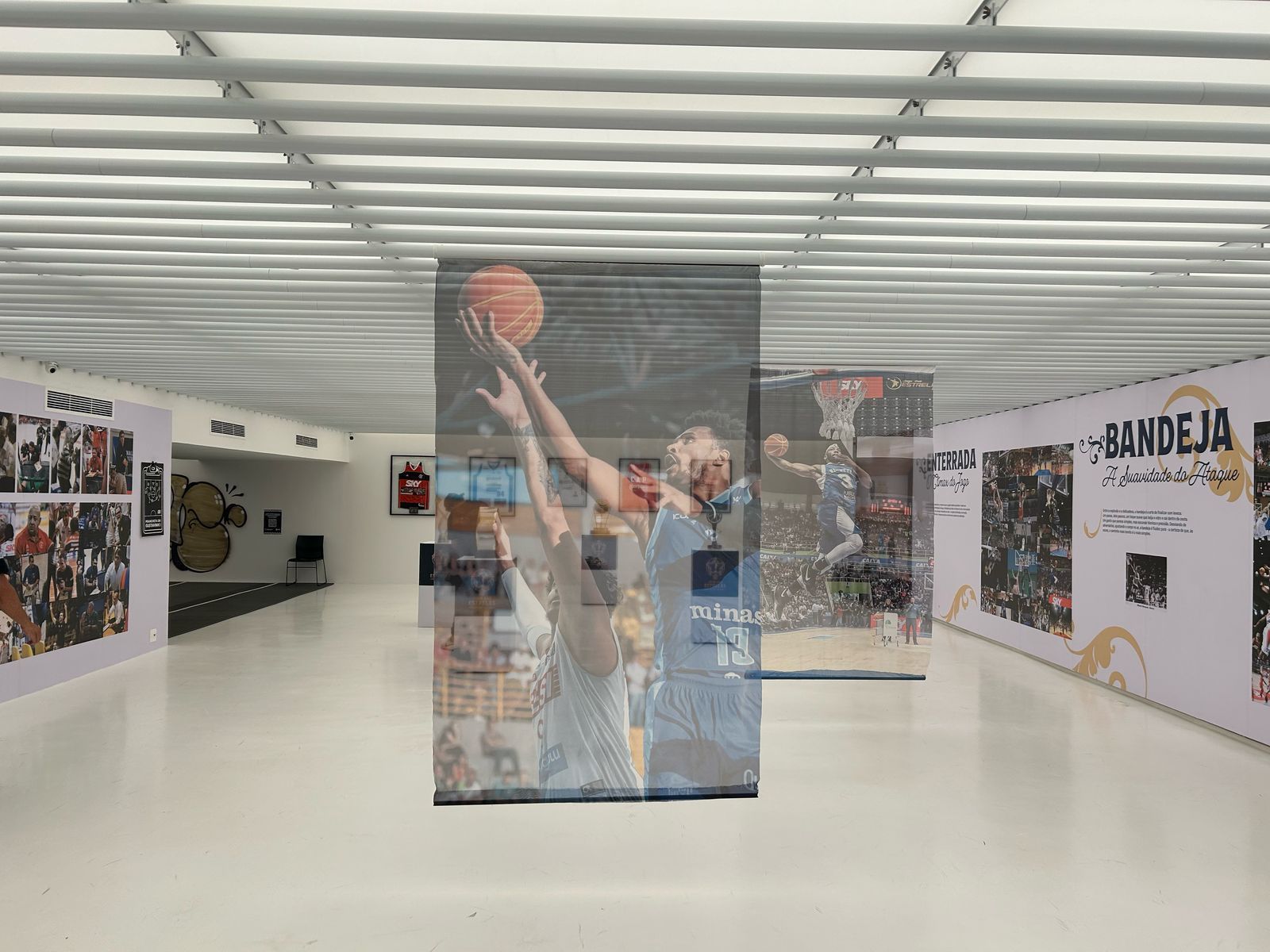 No clima do Jogo das Estrelas, exposição sobre basquete é inaugurada em BH