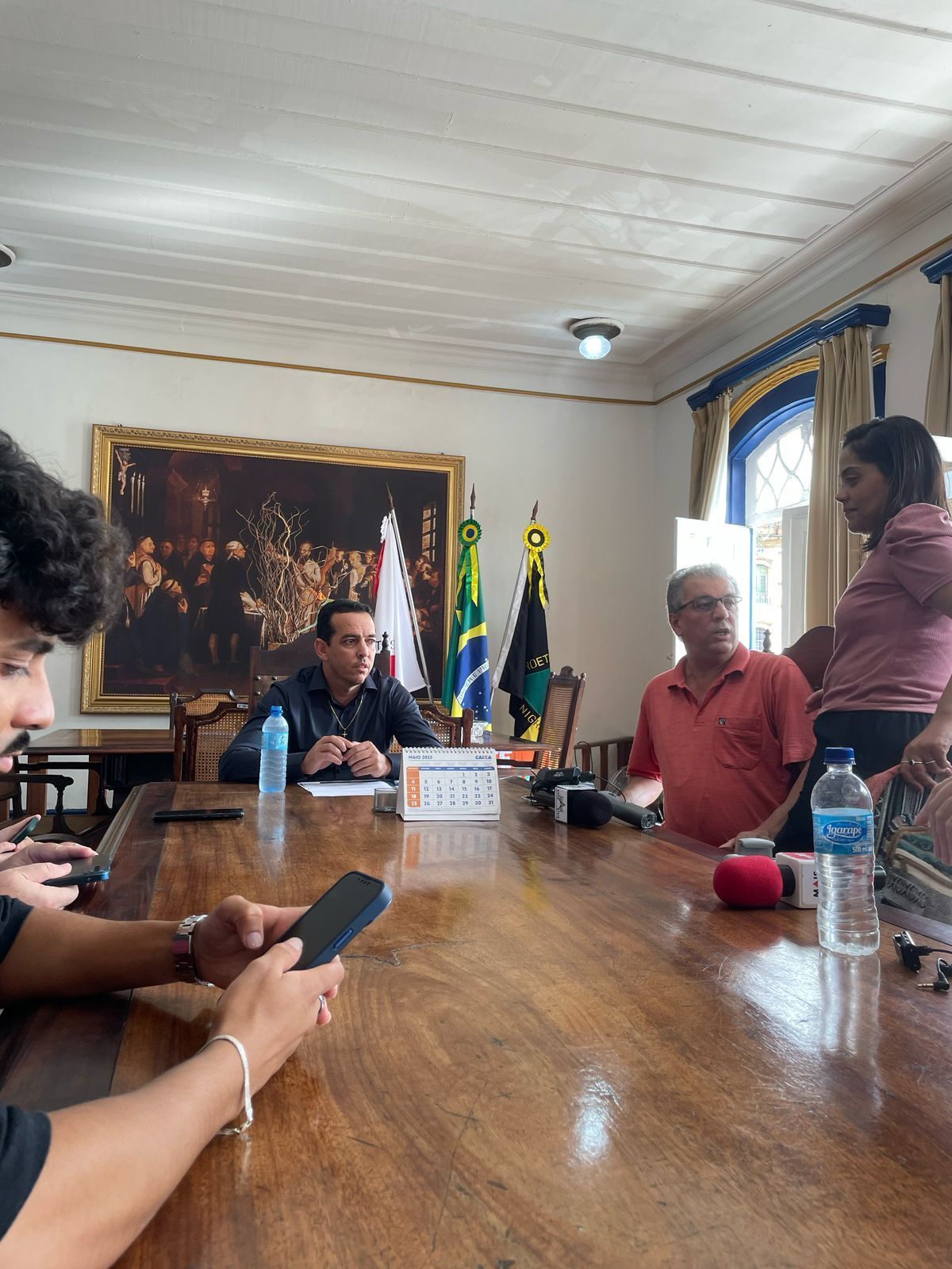 Câmara Municipal de Ouro Preto anuncia mudanças na Câmara Itinerante 2025 em coletiva de imprensa