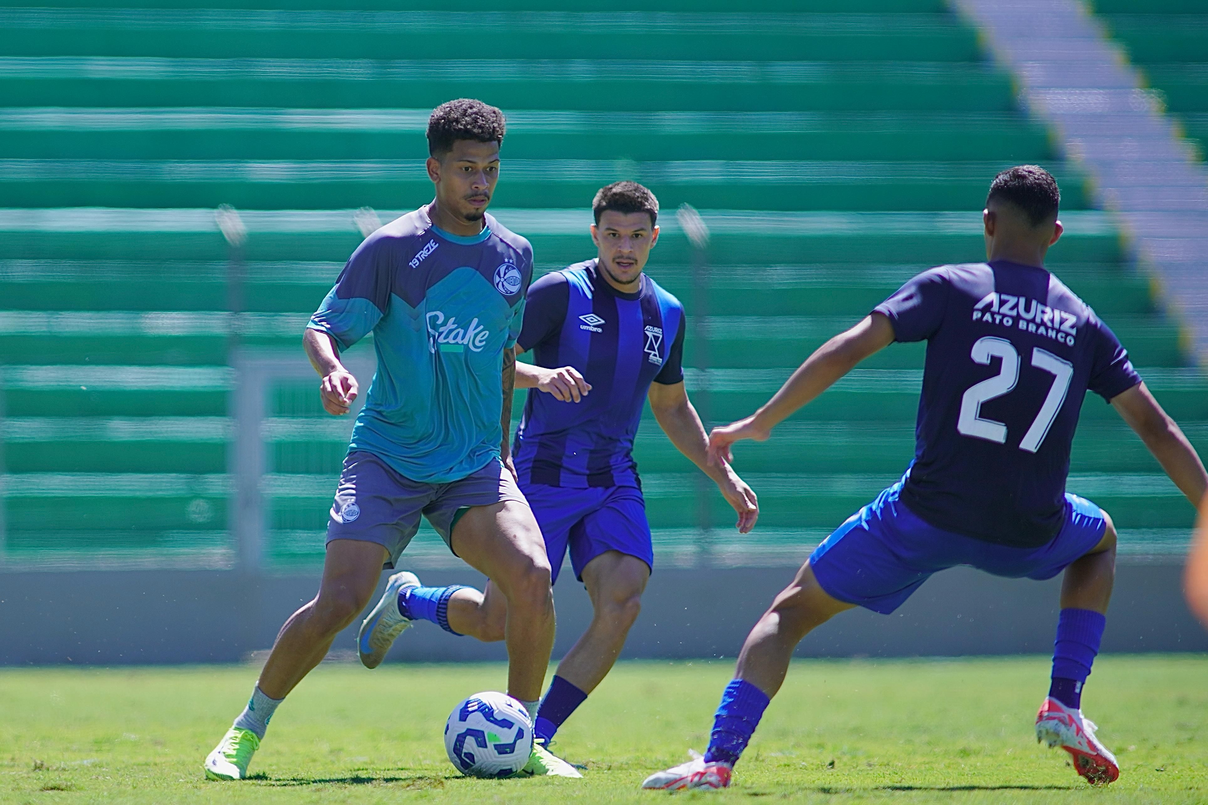 Juventude perde para o Azuriz em jogo-treino preparatório para o Brasileirão