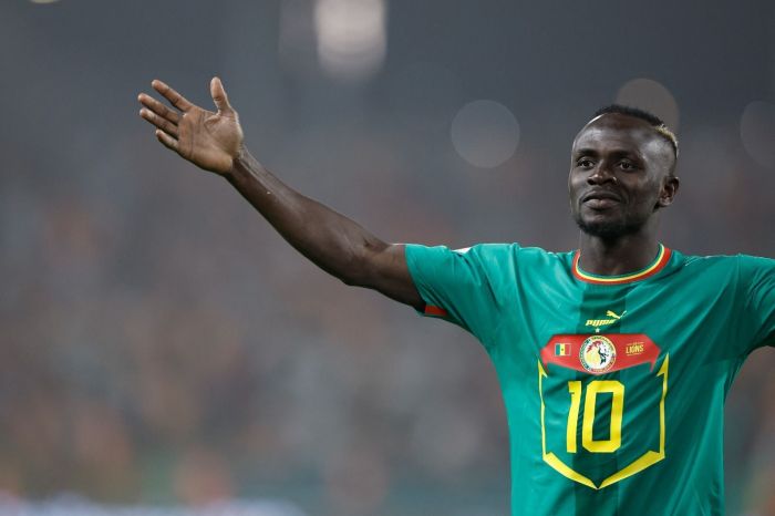  Sadio Mané em partida por Senegal 