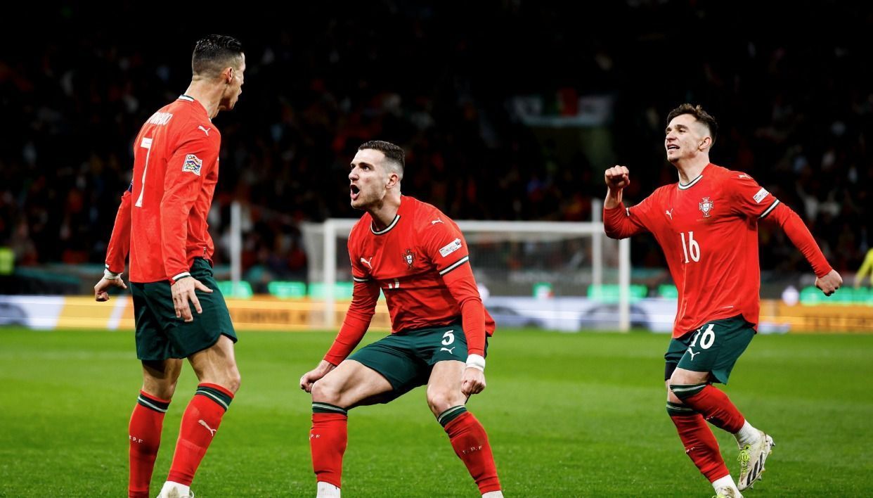 Portugal deslancha na prorrogação, vence a Dinamarca e vai às semis da Nations League