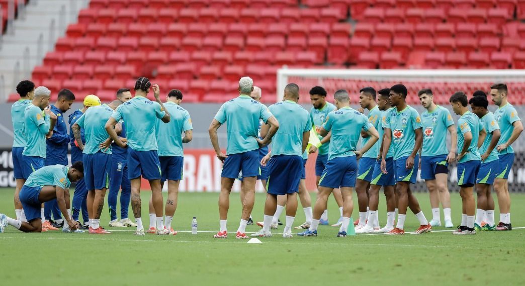 Dorival promove trocas, e Brasil pode ter novidades contra a Argentina