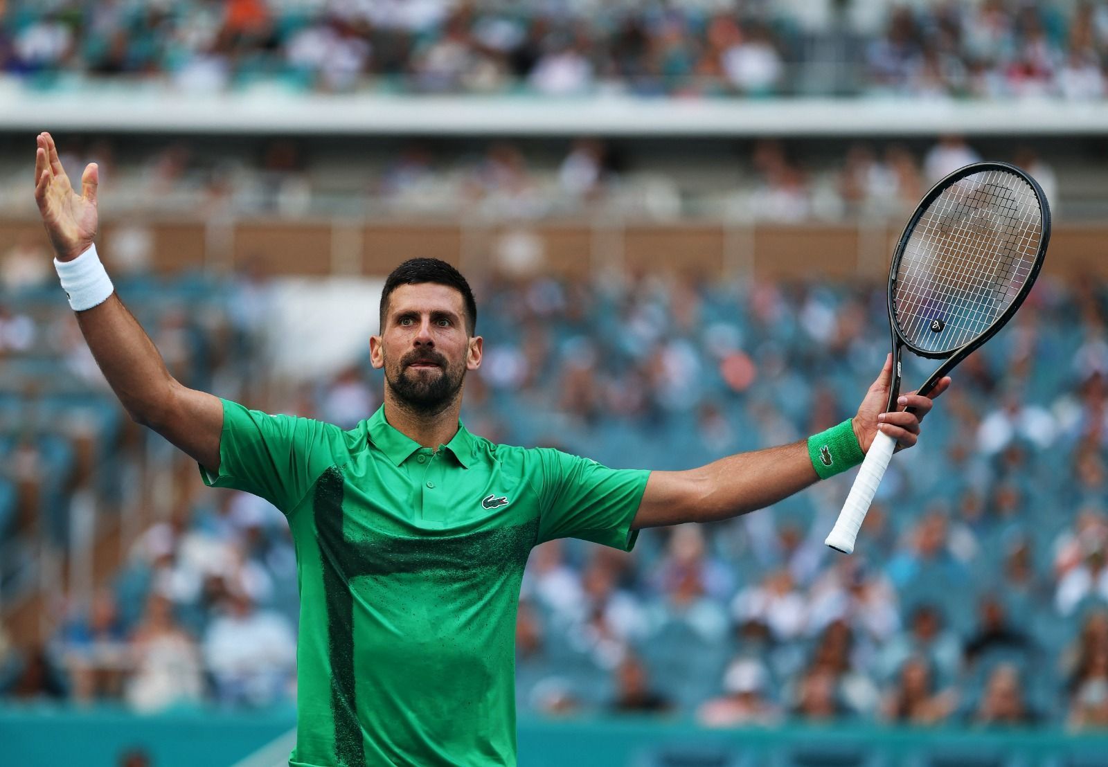 Djokovic bate argentino em Miami e se isola como maior vencedor de jogos de Masters 1000