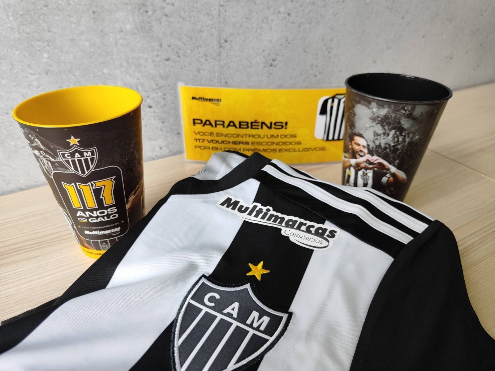 Patrocinadora do Atlético promove ação especial por aniversário do clube