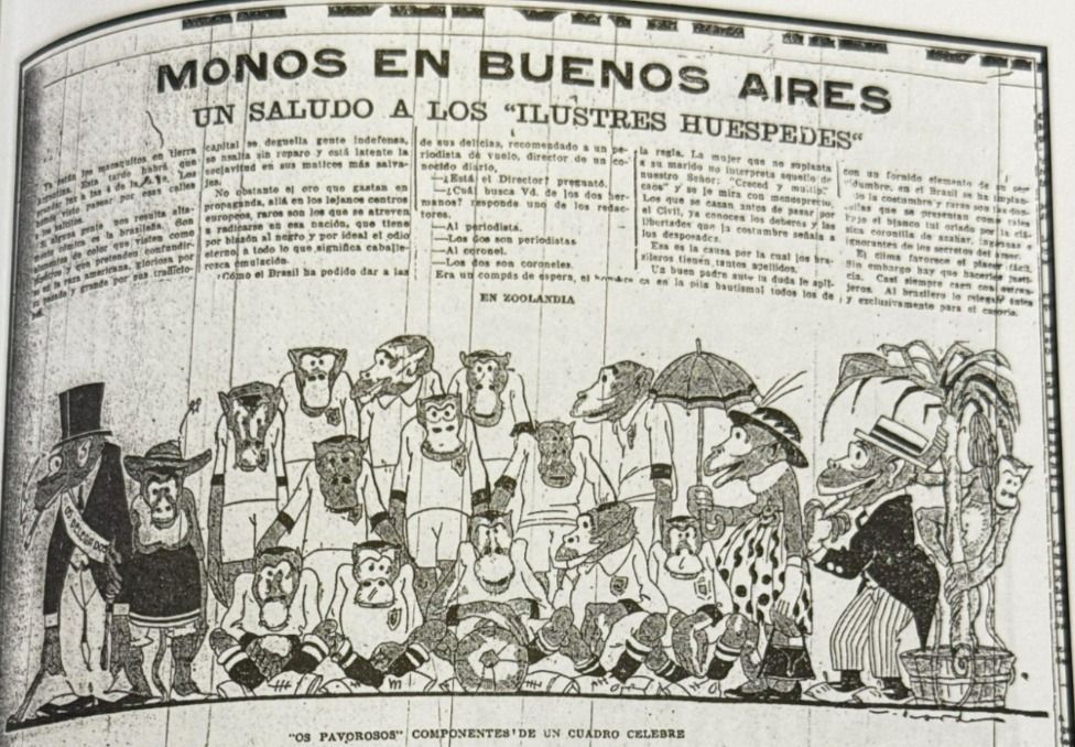 Racismo impediu amistoso entre Brasil e Argentina, em Buenos Aires, há 105 anos