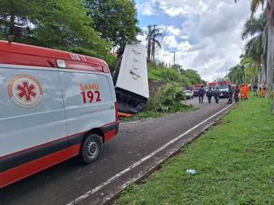 Ônibus Queda Ipatinga