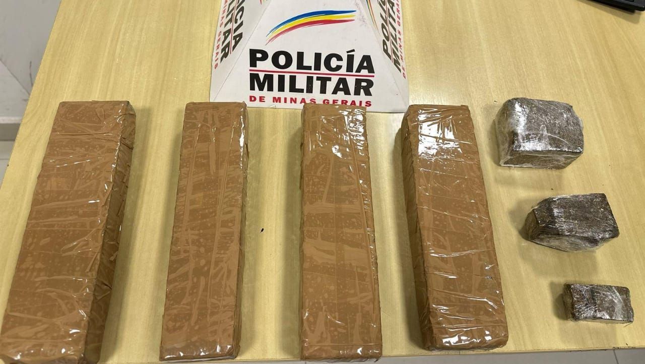 Dois presos e um apreendido suspeitos de tráfico de drogas em Ipatinga
