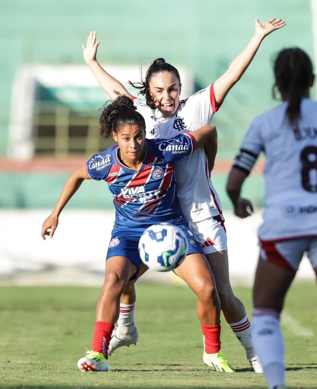 Flamengo abre vantagem, Bahia reage, e equipes empatam no Brasileiro Feminino