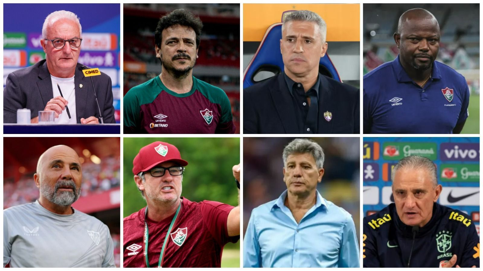 Quem você gostaria de ver como novo técnico do Fluminense? Vote na enquete