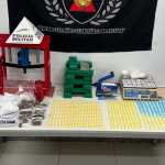 Desarticulado mais um laboratório de refino de cocaína em Coronel Fabriciano