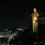 Dia Mundial dos Animais de Rua: projeção irá mostrar Cristo Redentor abraçado com vira-lata caramelo