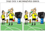 Charge do Duke | Os erros de arbitragem no Brasileirão 2025