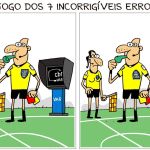 Charge do Duke | Os erros de arbitragem no Brasileirão 2025