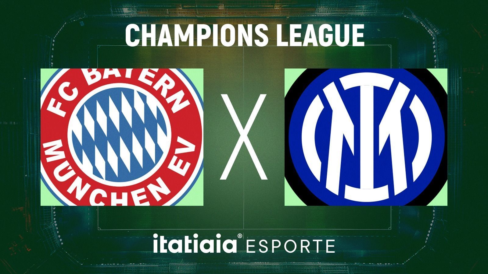 Horário e onde assistir ao vivo Bayern x Inter de Milão, pela Champions League