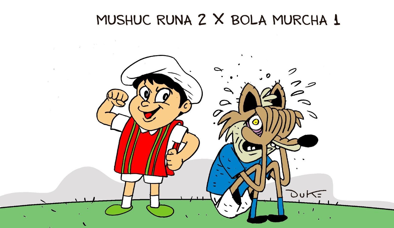 Charge do Duke: A derrota do Cruzeiro para o Mushuc Runa na Copa Sul-Americana