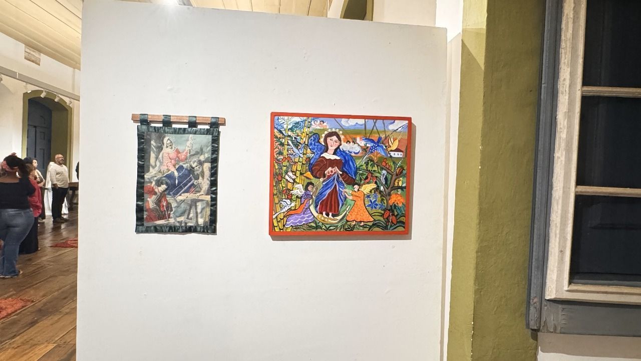 Exposição sobre religiosidade é inaugurada no Museu Casa dos Contos, em Ouro Preto