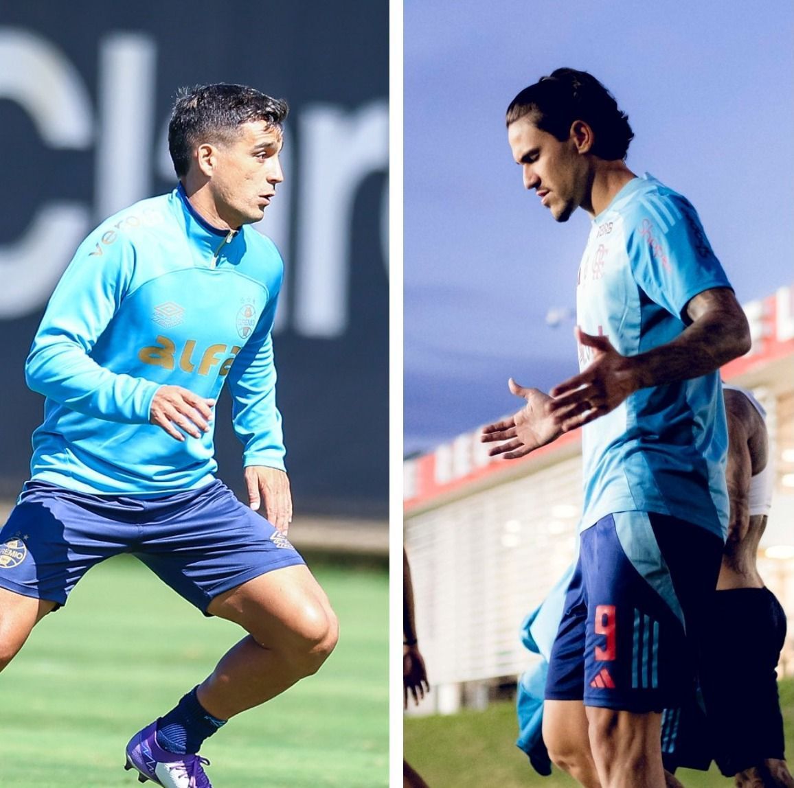 Grêmio e Flamengo duelam com o objetivo de subir na tabela do Brasileirão