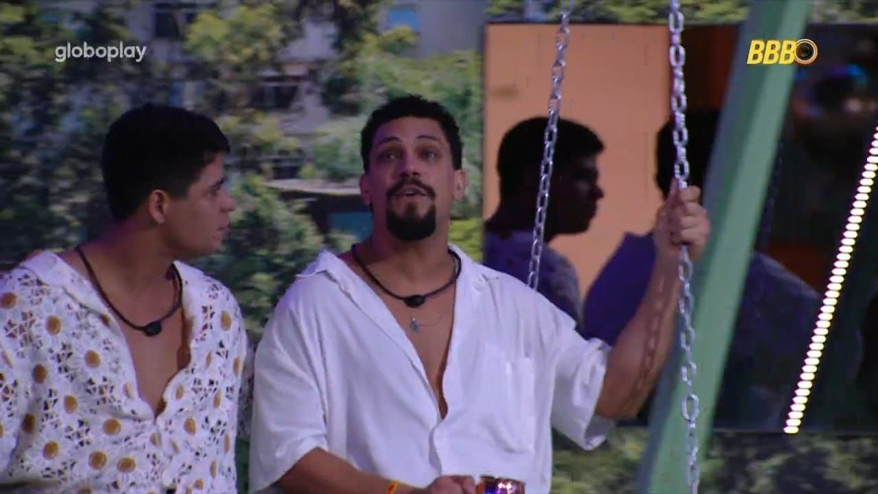 BBB 25: no Paredão, Vinícius desabafa e revela medo a Guilherme