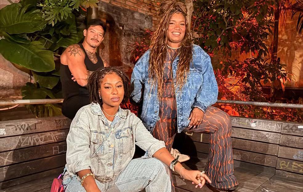 Ex-BBBs Thamiris, Gabriel e Camilla se reencontram em São Paulo